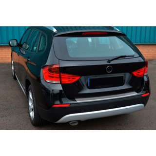 Накладка на задний бампер OmsaLine Нержавейка BMW X1 E84 2009-2015 гг. фото 2