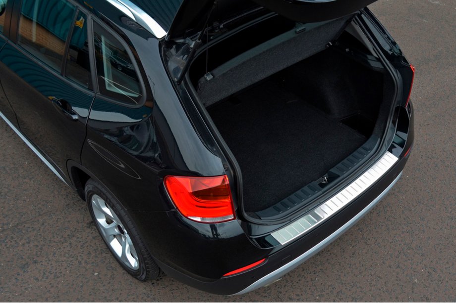 BMW X1 E84 2009-2015 гг. Накладка на задний бампер OmsaLine Нержавейка Image
