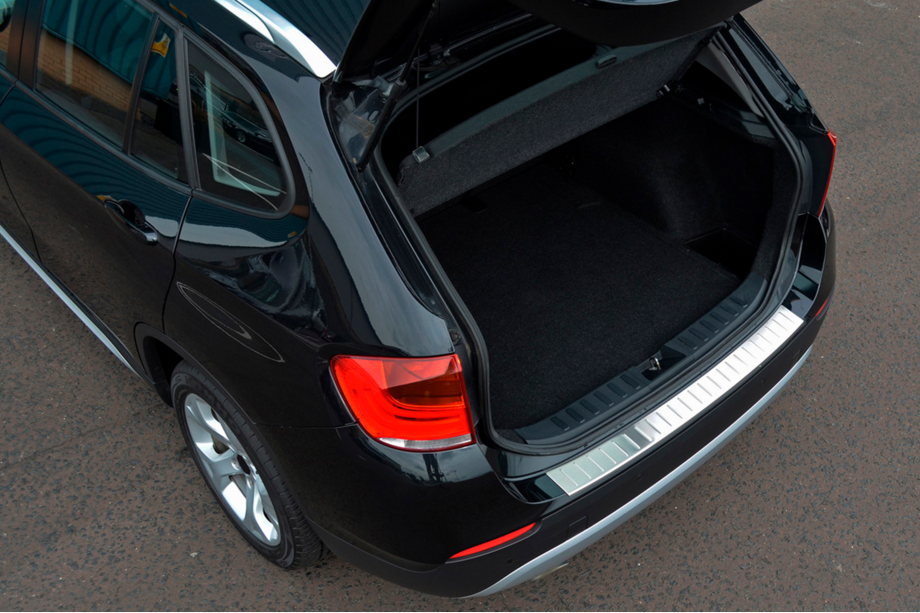 BMW X1 E84 2009-2015 гг. Накладка на задний бампер OmsaLine Нержавейка Image