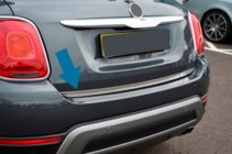 Fiat 500X 2014-2024 гг. Накладка на багажник нержавейка фото 1