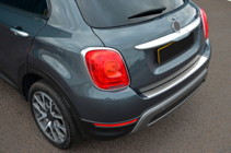 Fiat 500X 2014-2024 гг. Накладка на задний бампер OmsaLine Нержавейка фото 1