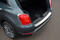 Fiat 500X 2014-2024 гг. Накладка на задний бампер OmsaLine Нержавейка фото 2