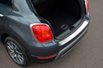 Fiat 500X 2014-2024 гг. Накладка на задний бампер OmsaLine Нержавейка фото 2