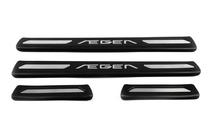 Накладки на пороги OmsaLine V1 (4 шт, нержавейка) фото 2