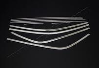 Полный комплект окантовки стекол (10 шт, нержавейка) фото 4