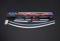 Верхние молдинги окон нержавейка (10 шт) фото 2