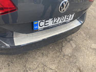 Накладка на задний бампер OmsaLine Нержавейка фото 2