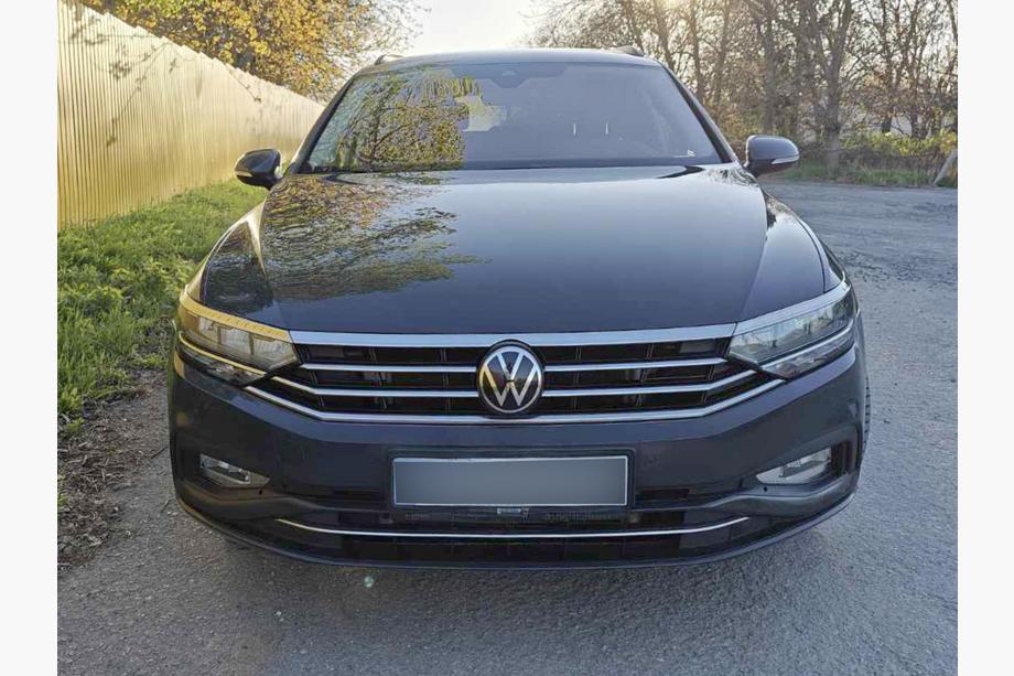 Volkswagen Passat B8 2015-2023 гг. Накладка на фары и декоративная планка (3 шт, нержавейка) Carmos - Турецкая Нержавеющая Сталь Фото 12