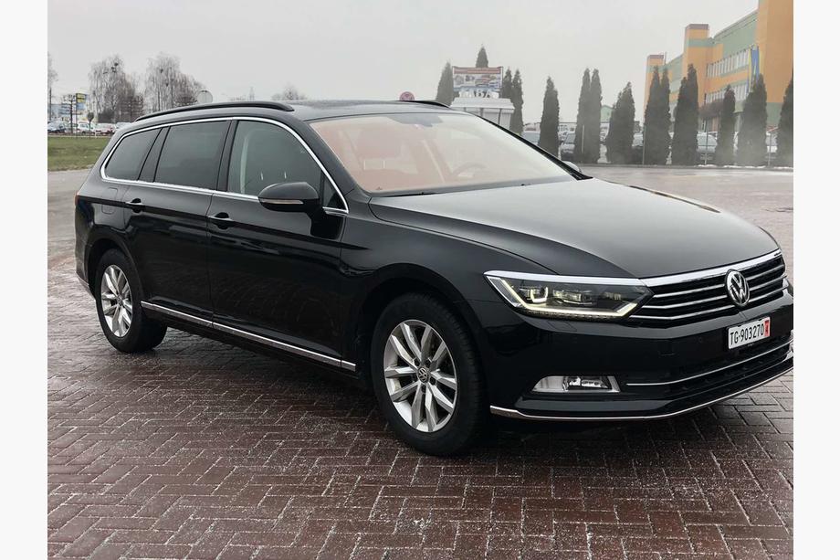 Volkswagen Passat B8 2015-2023 гг. Накладки на передний бампер из нержавеющей стали (2015-2018, 3 шт) Carmos - Турецкая Нержавеющая Сталь Фото 5