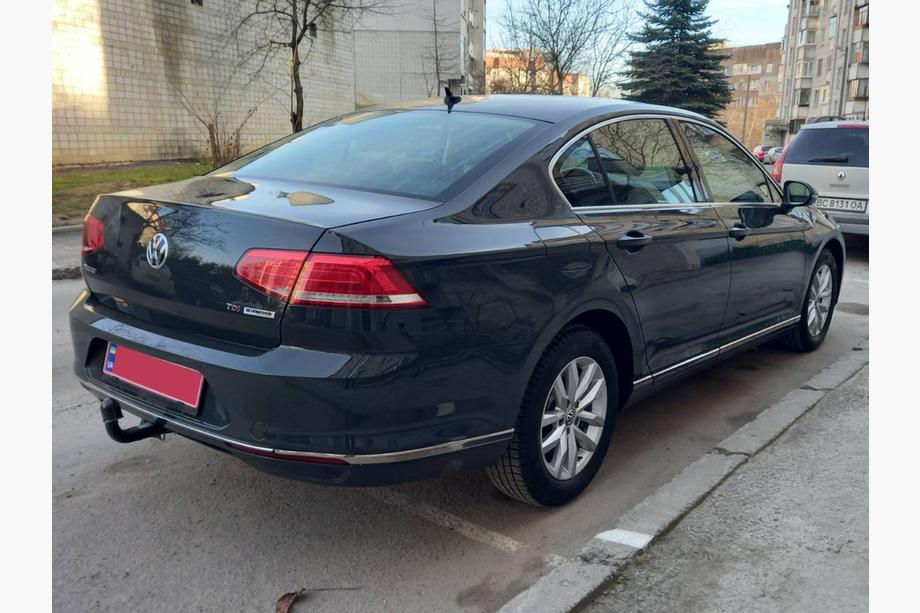 Volkswagen Passat B8 2015-2023 гг. Накладка на задний бампер из нержавеющей стали SD/SW (3 шт) Carmos - Турецкая Нержавеющая Сталь Фото 7