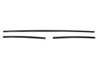 Накладки на решетку бампера 2015-2019 (3 шт, карбон) фото 3