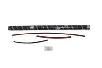 Накладки на решетку бампера 2015-2019 (3 шт, карбон) фото 4