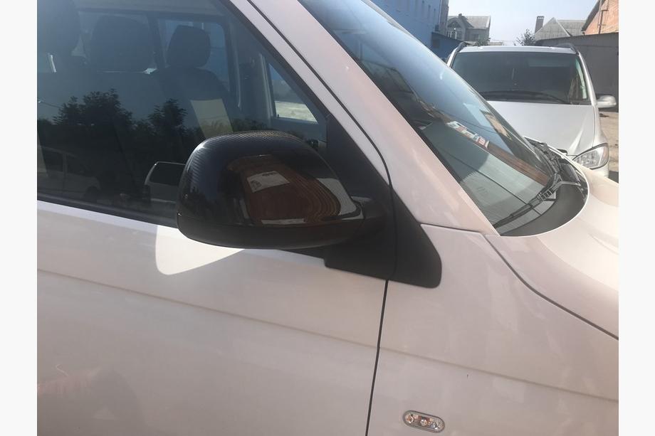 Volkswagen T6 2015-2024 гг. Накладки на Зеркала (2 шт., Карбон) Фото 10