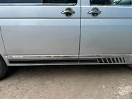 Volkswagen T6 2015-2024 гг. Молдинги на двери Нержавейка Хром фото 19