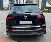 Volkswagen Tiguan 2016-2023 гг. Накладка на задний бампер (OmsaLine, нержавейка) фото 2