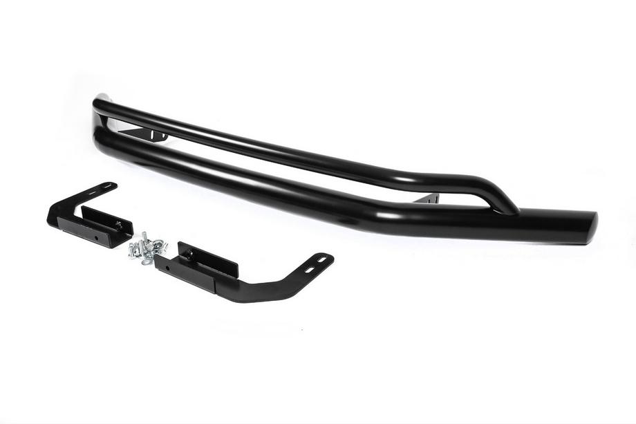 Volkswagen Amarok 2010-2022 гг. Передняя защита двойная Vegas 76/42 2010-2016 (черный) Фото 4