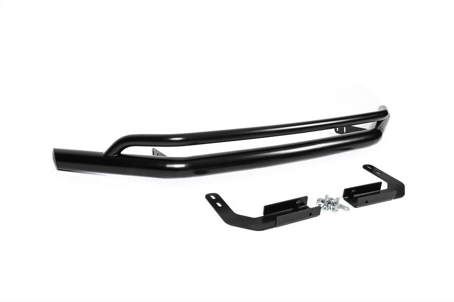 Volkswagen Amarok 2010-2022 гг. Передняя защита двойная Vegas 76/42 2010-2016 (черный) Фото 5