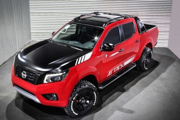 Nissan представил концепт нового пикапа Frontier Attack