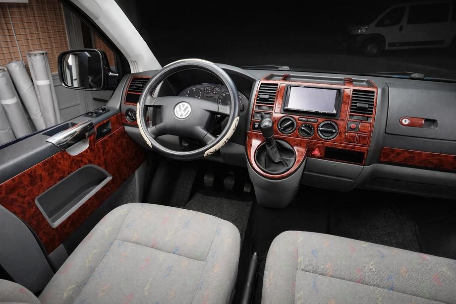 Volkswagen T5 Caravelle 2004-2010 гг. Накладки на Панель Приборов Image