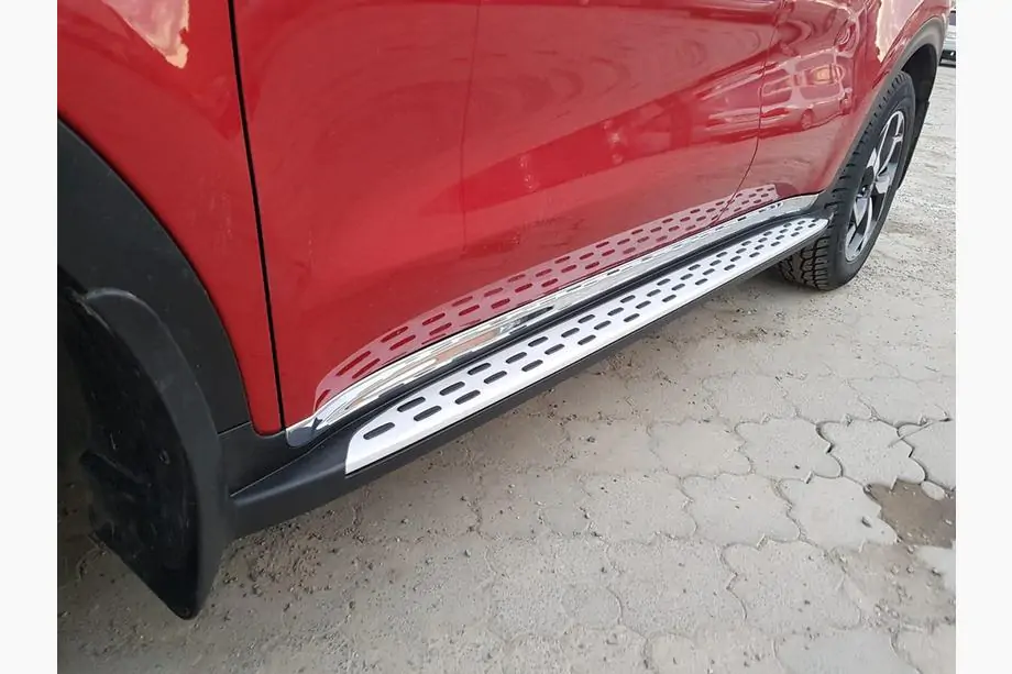 Kia Sportage 2015-2021 гг. Боковые Подножки V2, OEM Фото 12