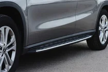Mercedes GLA X156 2014-2019 гг. Оригинальные боковые подножки (2 шт) фото 1
