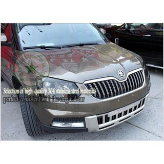 Передние и задние накладки (2 шт) Skoda Yeti 2009-2017 гг. фото 2