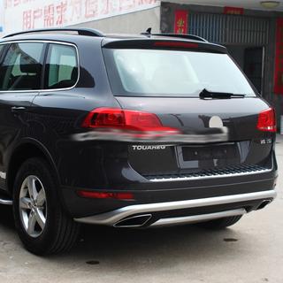 Передний и задний лип V1 (2010-2014) Volkswagen Touareg 2010-2018 гг. фото 4