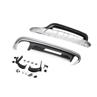 Передняя и задняя накладки V1 (2014↗) Volkswagen Touareg 2010-2018 гг. фото 3