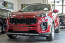 Накладки на передний и задний бампер 2015-2019 V2 (пластик) фото 3