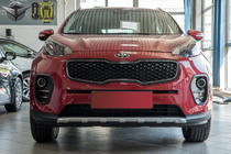 Накладки на передний и задний бампер 2015-2019 V2 (пластик) фото 5