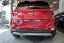 Накладки на передний и задний бампер 2015-2019 V2 (пластик) фото 8