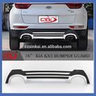 Kia Sportage 2015-2021 гг. Накладки на передний и задний бампер 2015-2019 V3 (пластик) фото 2