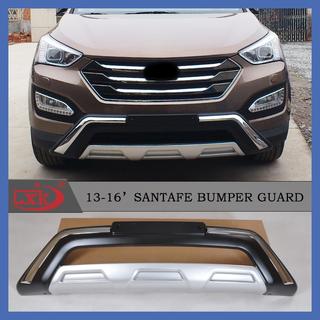 Передняя накладка (2012-2016) Hyundai Santa Fe 3 2012-2018 гг. фото 2