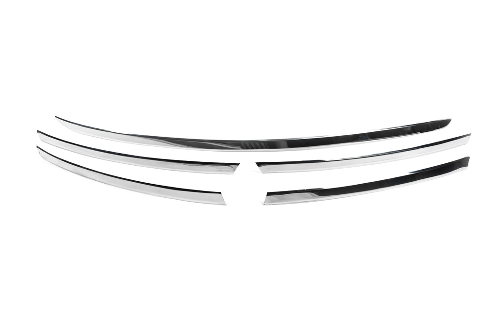 Накладка на решітку (5 шт., нерж.) Carmos - Турецька сталь для Mercedes ML W164 2005-2011 рр - фото 2