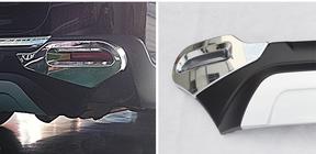 Toyota Highlander 2008-2013 гг. Накладка на задний бампер (2011-2013) фото 4