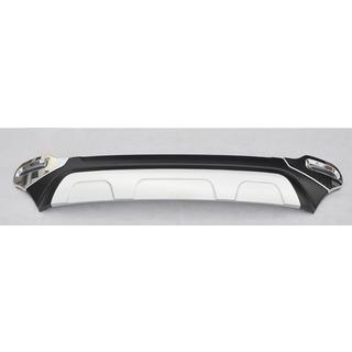 Накладка на задний бампер (2011-2013) Toyota Highlander 2008-2013 гг. фото 2