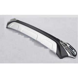 Накладка на задний бампер (2011-2013) Toyota Highlander 2008-2013 гг. фото 3