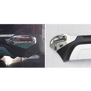 Накладка на задний бампер (2011-2013) Toyota Highlander 2008-2013 гг. фото 4