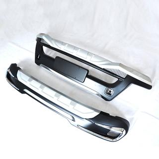 Передние и задние накладки 2014-2017 (2 шт) Toyota Highlander 2013-2019 гг. фото 3