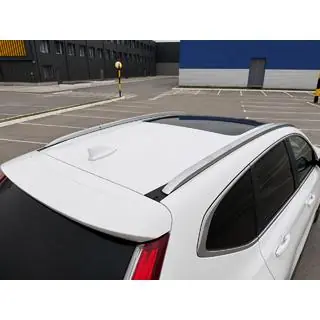 Интегрированные рейлинги серые OEM (алюминий, установка на болты) фото 3