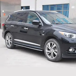 Боковые пороги (2 шт.) Infiniti QX60 2016-2021 гг. фото 4