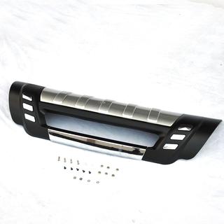 Задний диффузор V2 (серый пластик) Nissan Qashqai 2007-2010 гг. фото 2