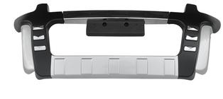 Nissan Qashqai 2010-2014 гг. Передний диффузор V2 (пластик) фото 2