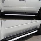 Nissan X-trail T31 2007-2014 гг. Боковые Подножки Оригинал (2 шт, Алюминий) фото 3