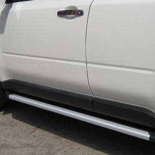 Боковые Подножки Оригинал (2 шт, Алюминий) Nissan X-trail T31 2007-2014 гг. фото 2
