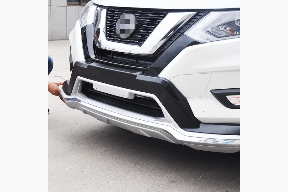 Nissan X-trail T32/Rogue 2014-2021 гг. Передний и задний лип V4 (2016↗) Фото 4