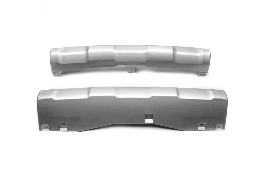 Subaru Outback 2014-2019 гг. Передние и задние накладки V1 (2 шт, EU) Фото 4