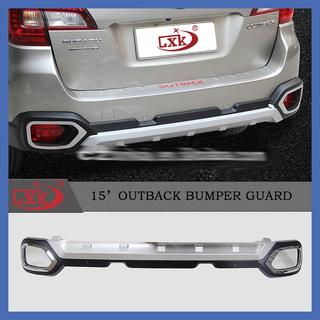 Передние и задние накладки V2 (2 шт) Subaru Outback 2014-2019 гг. фото 2