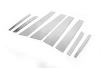 Накладки на дверные стойки из нержавеющей стали фото 3