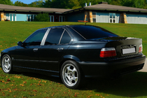 Хром накладки на стойки (нерж. сталь) фото 1